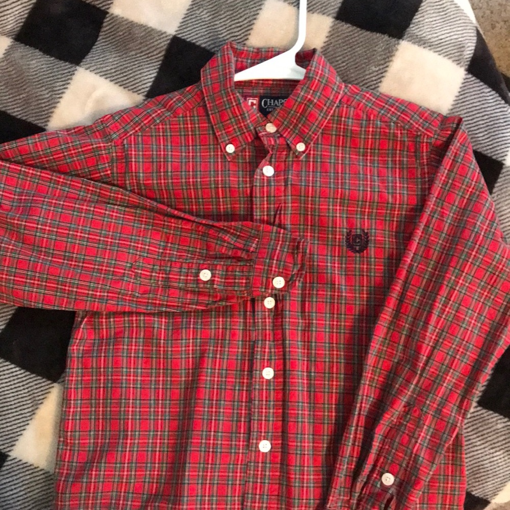 Chaps holiday button up